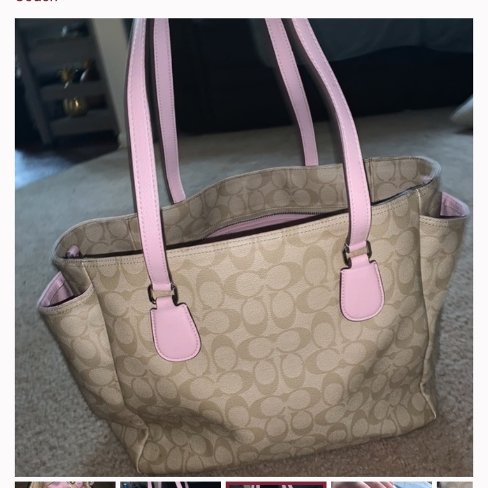 Coach diaper bag
